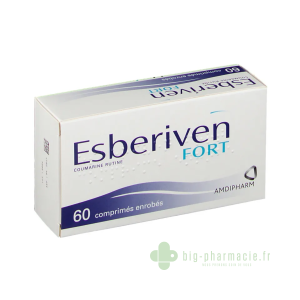 ESBERIVEN FORT, comprimé enrobé