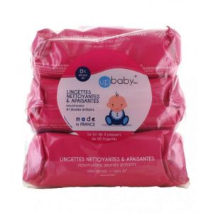 UpBaby Lingettes Nettoyantes 3X60 lingettes