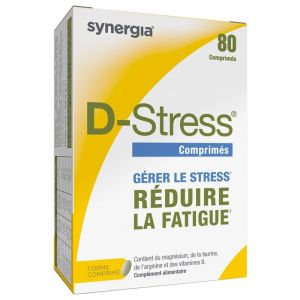 D-stress Comprimés Anti-fatigue 80comprimés