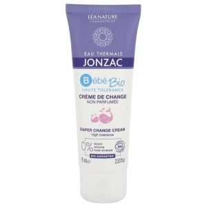 Eau de Jonzac Bébé Bio Crème de Change Non Parfumée 75ml