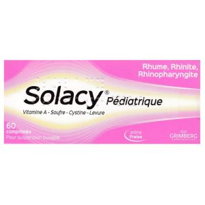 Solacy Pediatrique 60 comprimés pour suspension buvable