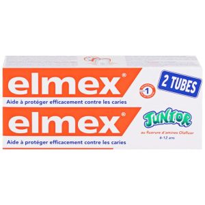 Elmex dentifrice Junior 75ml Bipack