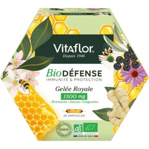 Vitaflor Gelee Royale Defense 20 ampoules