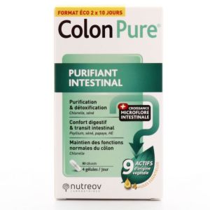 Colonpure Cure de 20 Jours 80 gélules