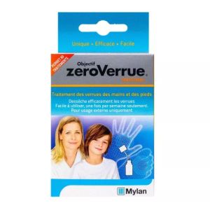 Objectif Zeroverrue flacon 15ml + pinceau