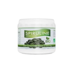 Spiruline 500mg GPH 500 comprimés BIO