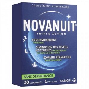 Novanuit Triple Action 30 Comprimés