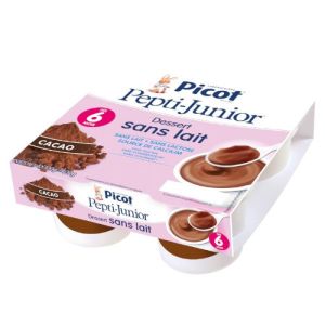 Picot Pepti-junior Sans lait Cacao 4x100g