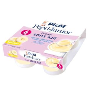 Picot Pepti-junior Sans lait Banane 4x100g