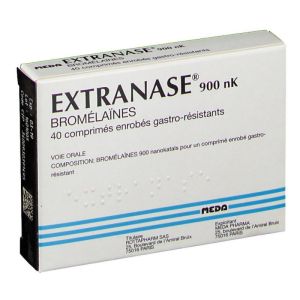 EXTRANASE 900 nK, comprimé enrobé gastro-résistant