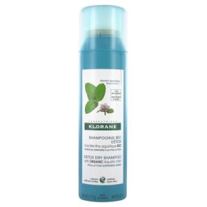 Klorane Shampoing Sec Détox à la Menthe Aquatique Bio 150ml