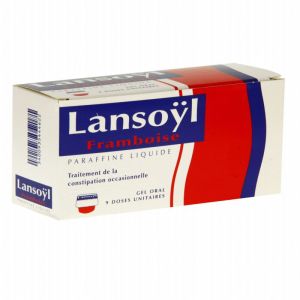 LANSOYL FRAMBOISE, gel oral en récipient unidose