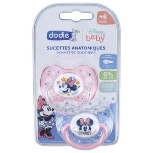 Dodie Sucette Anatomique Cars X2 A68 +6mois