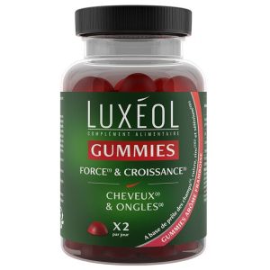 Luxéol Force & Croissance 60 Gummies