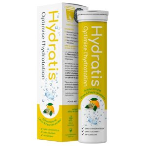 Hydratis arome citron sureau 20 pastilles effervescentes