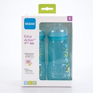 Bib Mam 2éme âge Cirque Garcon 330ml x2