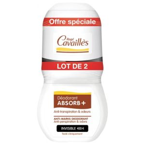 Cavailles Deo Roll-on Invisible 50mlx2