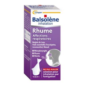 BALSOLENE, solution pour inhalation par fumigation