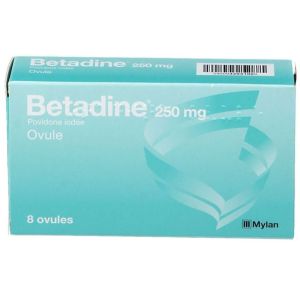 Betadine 250mg Ovule boite de 8