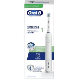 ORAL B Professional Soin Gencives 1 Brosse à Dents Electrique Rechargeable + 2 Brossettes