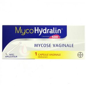 Mycohydralin 500mg Caps avec applicateur