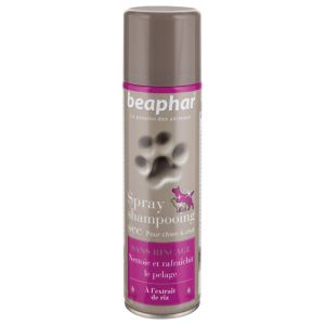 Beaphar Shampoing Sec Sans Rincage  Chien et Chat 250ml