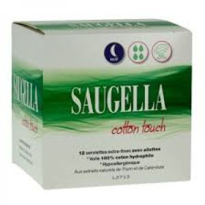 Saugella Cotton Touch Serviette Nuit