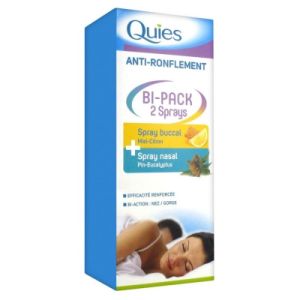 Quies Duo Ronflement Bipack 2 Sprays