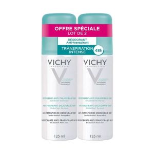 Vichy Déodorant Anti-transpirant 2X125ml