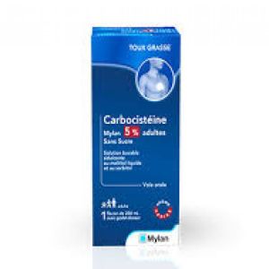 Carbocisteine Sans Sucre 5%