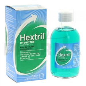 Hextril Menthe Bain de bouche 200ml