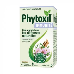 Phytoxil immunité 40 gelules