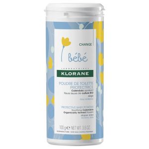 Klorane Bébé Poudre de Toilette Protectrice 100g