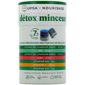 UPSA gummies détox minceur