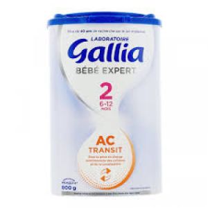 Gallia Bebe Expert Ac Transit 2eme Age 800 G