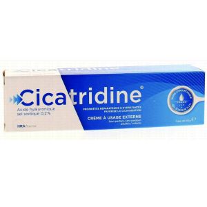 Cicatridine Crème à l'acide hyaluronique Tube 60G