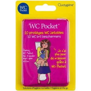 WC Pocket adulte protège WC x10