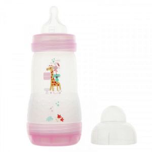 Bib Mam Anti-colique Rose Decor 260ml