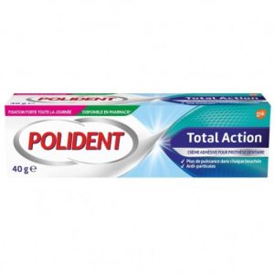 Polident Total Action Creme Fixative 40g