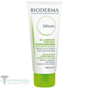 Bioderma Sebium Gommant Gel Moussant 100ml