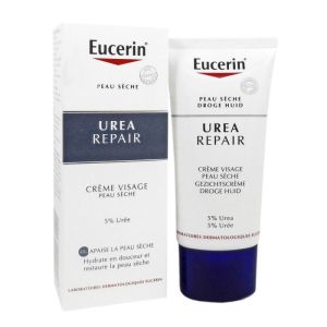 Eucerin 5 Creme Visage Peau Sèche Uree T/50ml