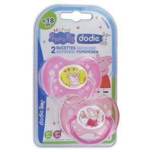 Dodie Sucette +18Mois Duo Peppa Pig A80