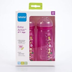 Bib Mam 2éme âge Fille 330ml x2