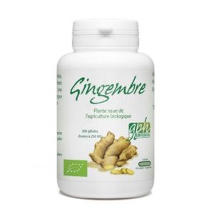 Gingembre 250mg 200 Gélules GPH BIO