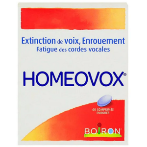 Homeovox, comprimés enrobés