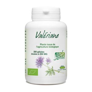 Valériane Racine BIO 200 gélules GPH