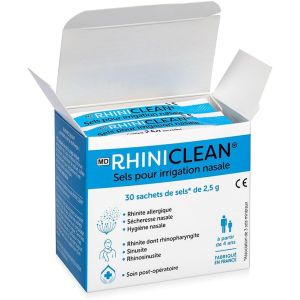 RHINICLEAN sels pour irrigation nasale 20 sachets