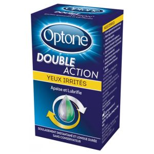 Optone Double Action Yeux Irrites