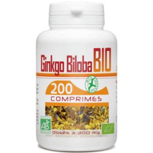 Ginkgo Biloba 300mg 200 Comprimés GPHBIO