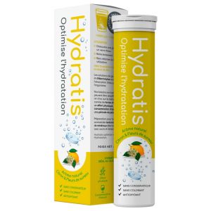 Hydratis arome citron sureau 20 pastilles effervescentes